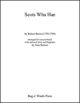 Scots Wha Hae Concert Band sheet music cover